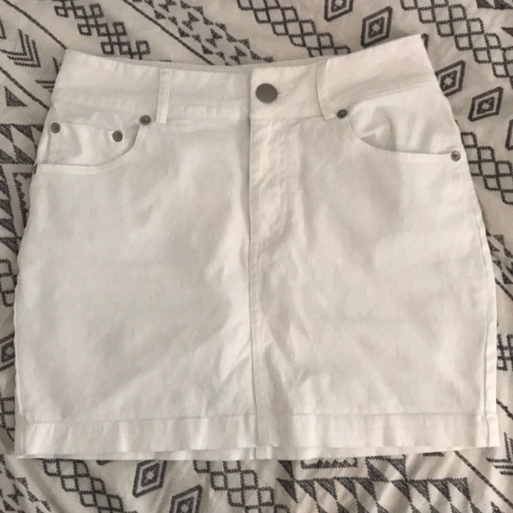 White Forever 21 Skirt